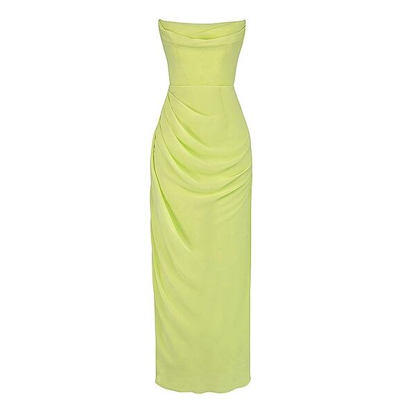 House Of CB Adrienne Strapless Gown - L+ 14 / 16 - Picture 1 of 8